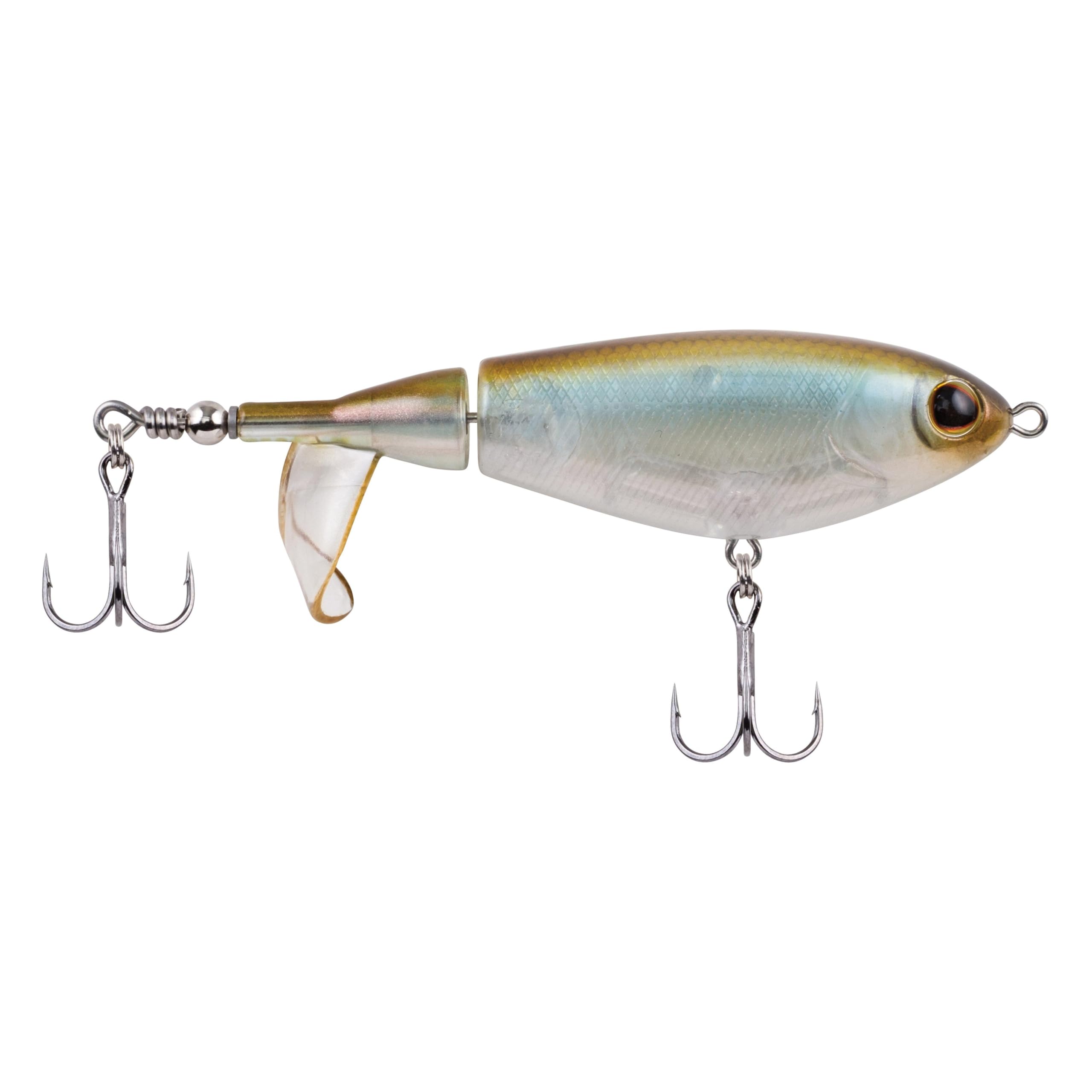 Berkley Choppo Topwater Fishing Lure – Easy-to-Use Prop Bait for Bass and Predatory Fish, Creates Maximum Surface Disturbance and Noise - 9cm / Perfect Ghost