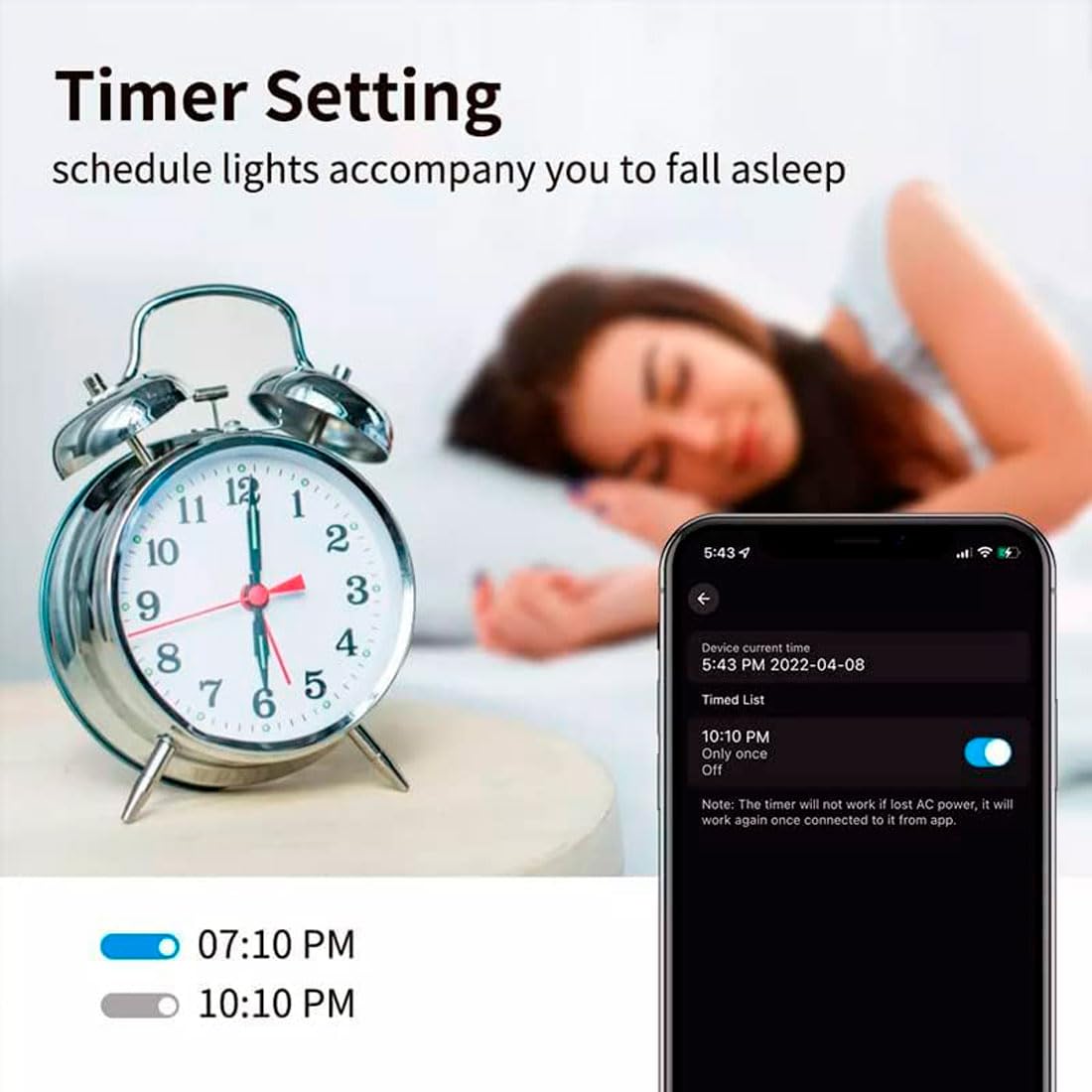 M Ledme - Bombilla LED Inteligente WiFi A60 10W (Eq. 90 W) casquillo E27, sin necesidad de Hub, Regulable en intensidad, Luz Blanca y de Colores (RGB+CCT), compatible con Alexa y Google Home, LM7141