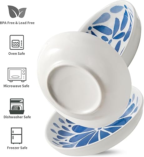 Miniatura 3 de 3 cuencos de cerámica para gatos, 5.5 pulgadas de ancho poco profundo para aliviar la fatiga de los bigotes