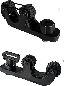 Compact Kayak Paddle Lock System Track Mount Fishing Accessories Without Marling Clamps Black Kayak Paddle Holder