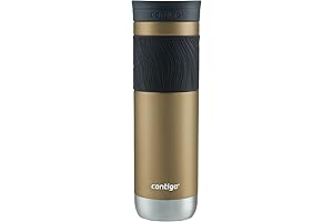 Byron Vacuum-Insulated Stainless Steel Travel Mug - Your Spill-Free On-The-Go Coffee Buddy