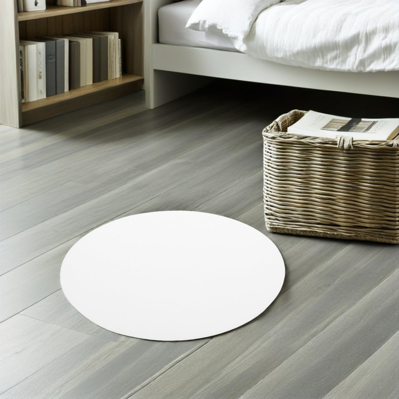 SHINEOFI Cache Plafonnier Rond 15.55 Pouces En Acrylique Blanc Diffuseur De Lumière Pour Éclairage De Plafond Encastré Abat-Jour Anti-Éblouissement Facile À Installer Et Nettoyer