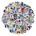 NASA Space Explorer Stickers for Laptop 100 Pack,Vinyl Galaxy Sticker for Water Bottle Hydro Flask yeti Skateboard Luggage Astronaut Spaceman Spacecraft Universe Planet Graffiti Decals