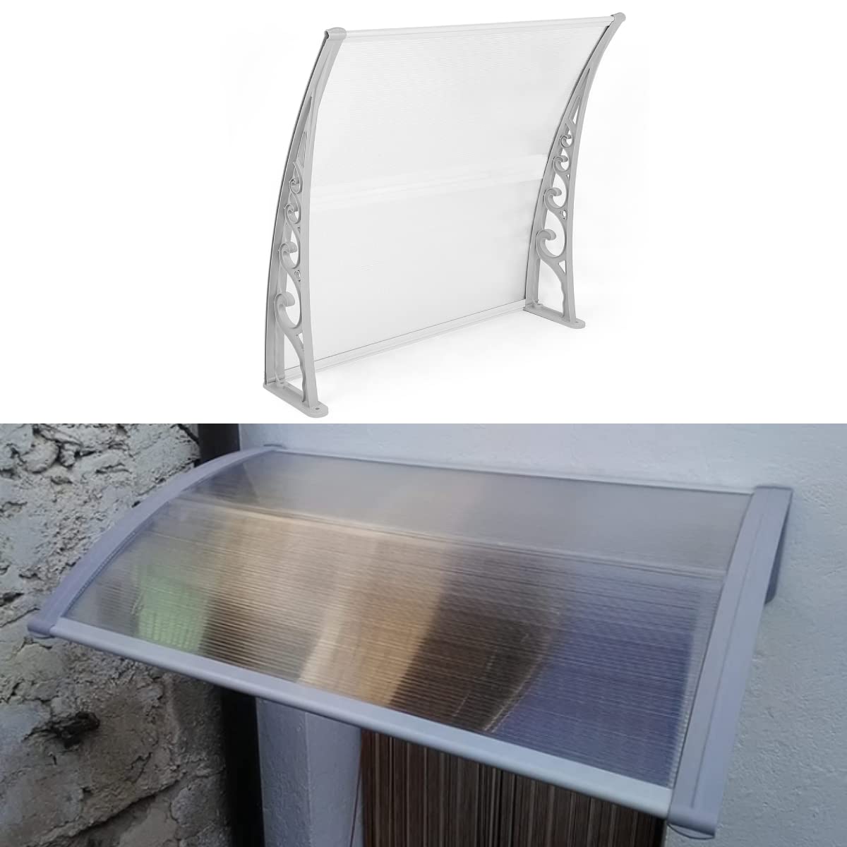 XUANYU Auvent De Porte D'entrée Résistante Toit Abri Porte