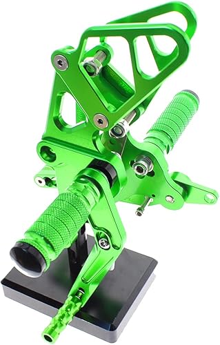 Miniatura 4 de CNC MT07 13-20 - Juego de clavijas traseras ajustables para motocicleta, pedal de cambio compatible con MT-07 MT07 FZ-07 FZ07 2013 2014 2015 2016