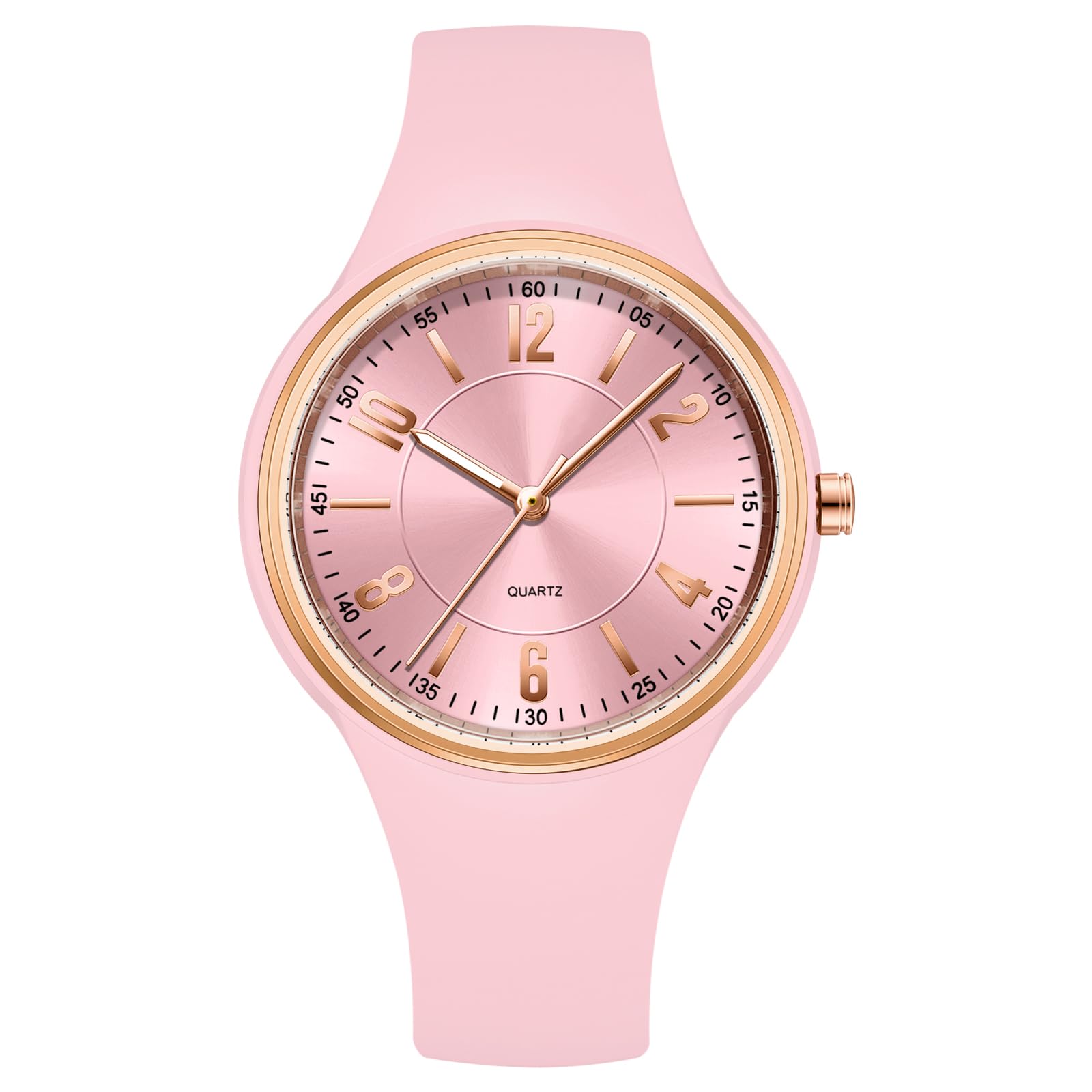 findtime Orologi da donna impermeabili per donne infermiere orologio sportivo con cinturino in silicone morbido ragazze orologi per adolescenti