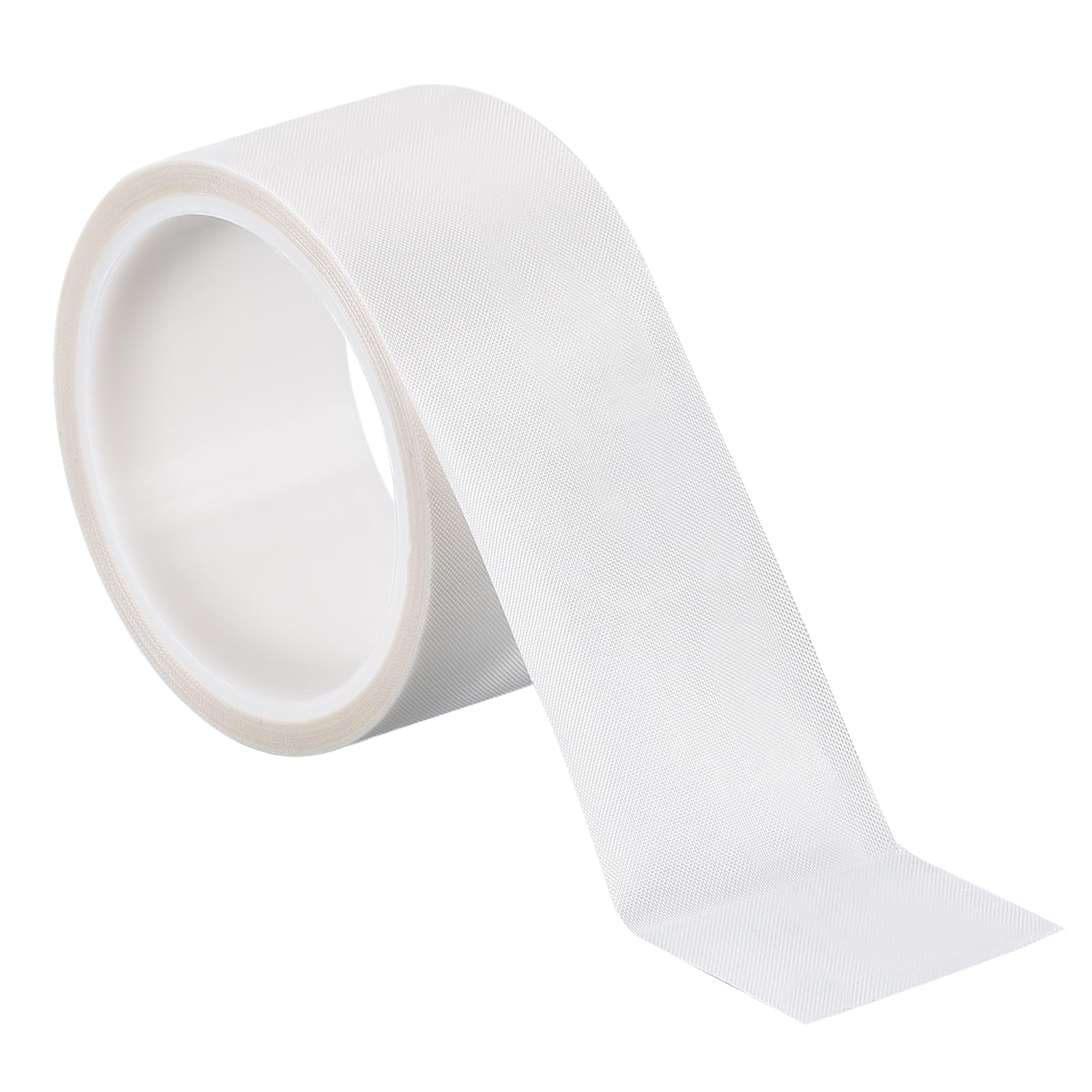 PATIKIL Heat Resistant Tape, 2.2 Inch x 33 Feet High Temperature Tape PTFE Adhesive High Heat Tape Waterproof for Vacuum Sealer Machine Insulation Protection, White, 0.13mm Thick