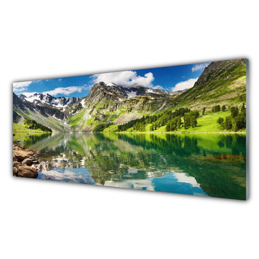 Tableau en Verre Acrylique 125x50cm Tulup Déco Murale Moderne Design Premium