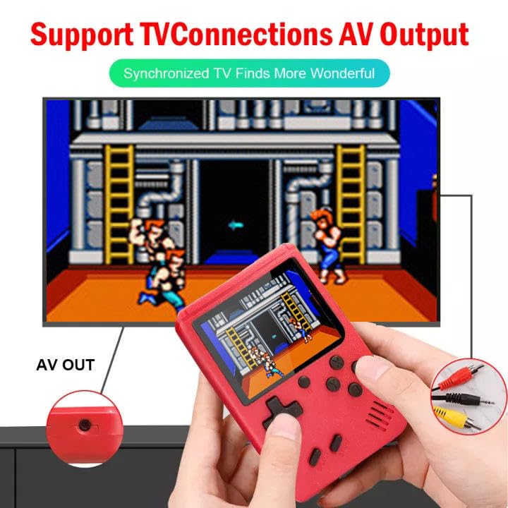 SMARTCAM 3.0 Inch Portable Handheld Video Game Console with Preloaded Games, Slim Gaming Player for Kids, Fun Gift Option 4 61JaJYUEmbL