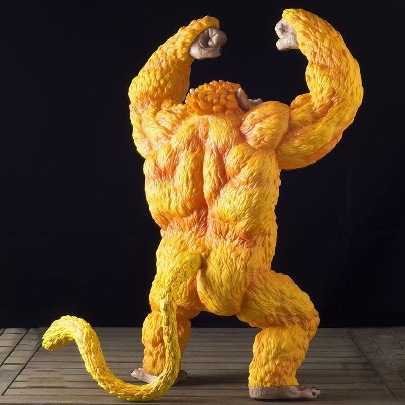 Amazon | YOIQI 特大黄金大猿ゴリラフィギュア置物ぬいぐるみ