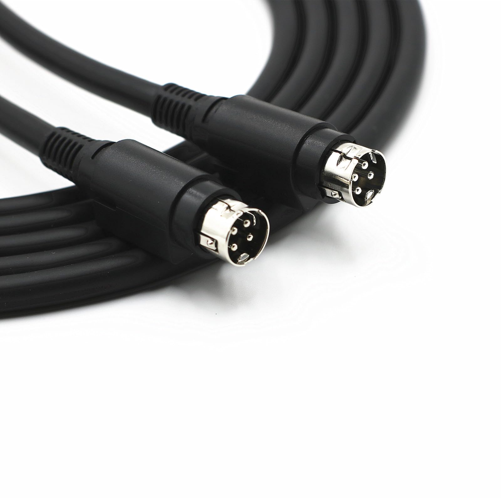 Compatibile con HiVi-Swan D100 & Edifier R1700BT/R1850DB Cavo per altoparlanti Master-Slave, Cavo audio in rame puro High-Flex a 4 pin, Cavo di interconnessione a doppia schermatura – Trasmissione