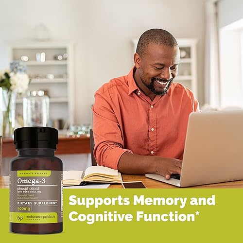 Miniatura 6 de Aceite de krill 100% puro y niacina ENDUR-ACINA