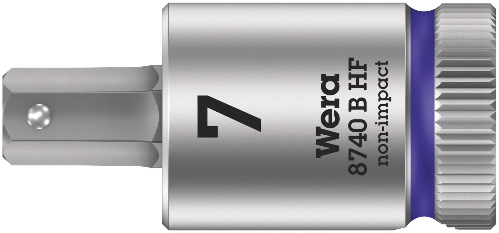 Wera - 05003536001 - Juego de carracas, 8100 SB Juego de carracas All-in Zyklop Speed, con arrastre de 3/8", 35 piezas