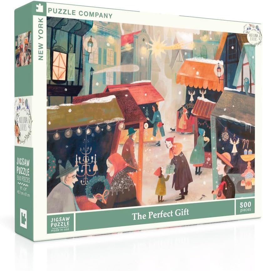 New York Puzzle Company - Adelina Lirius The 500 Piece Jigsaw Puzzle for Family Game Nights by Adelina Lirius