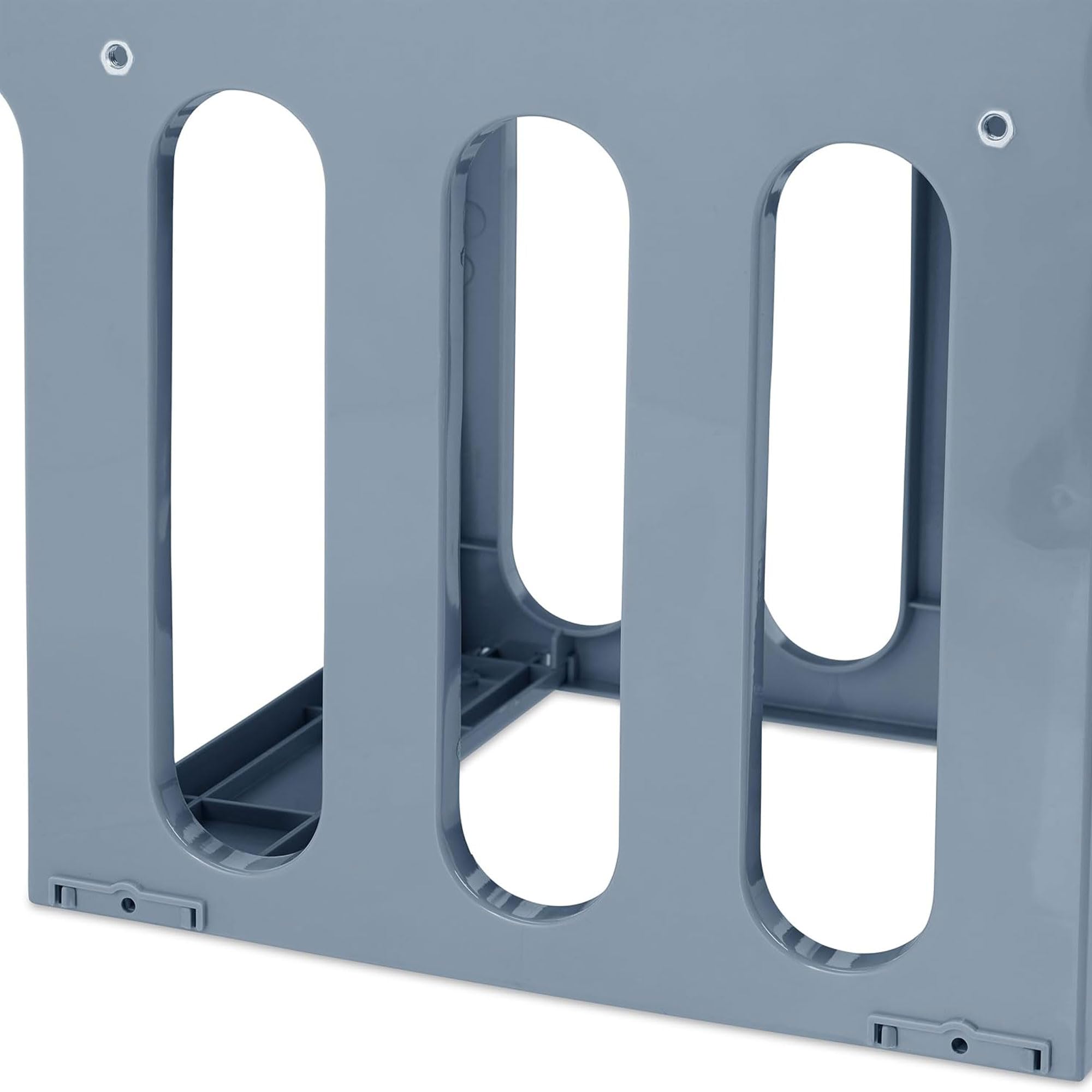 Contenedor de reciclaje para mueble de cocina, Cubos de basura bajo fregadero 2x 8L, fijación inferior y extracción manual de compartimento, cubos extraíbles, con tapa
