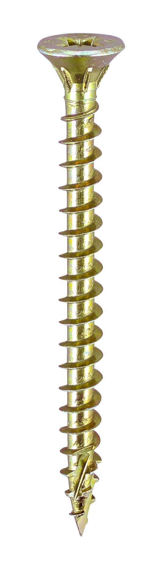 Timco C2 Strong-Fix Multi-Purpose Premium Countersunk Gold Woodscrews4.0 X 25 (1700Pcs) from B&Q