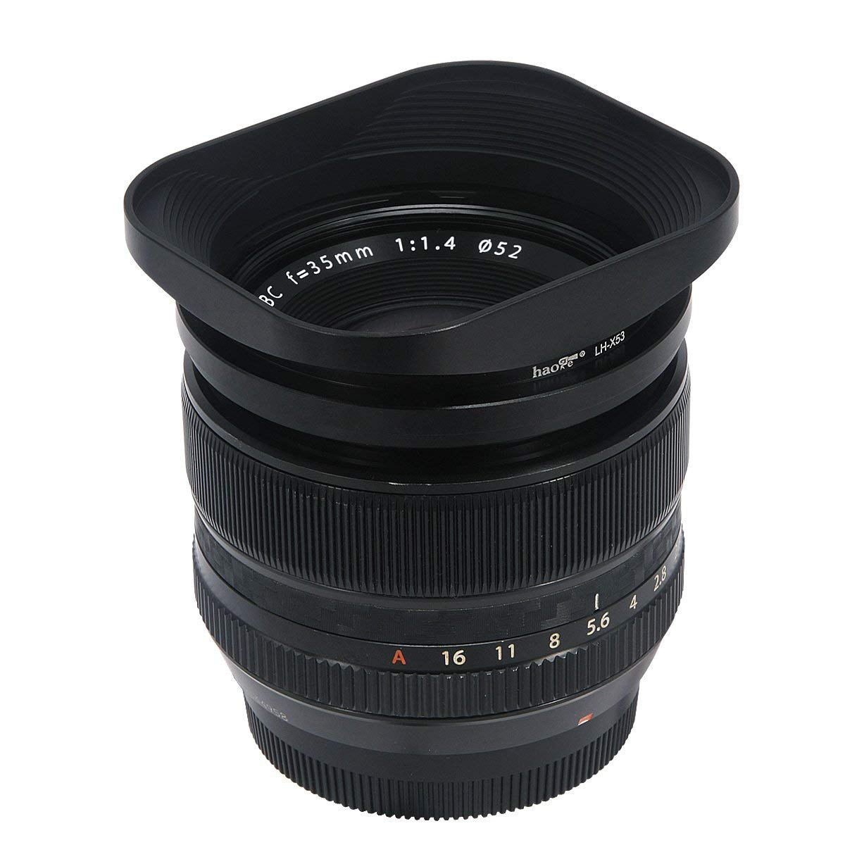 Amazon.com : Haoge LH-X53 Bayonet Square Metal Lens Hood and Haoge