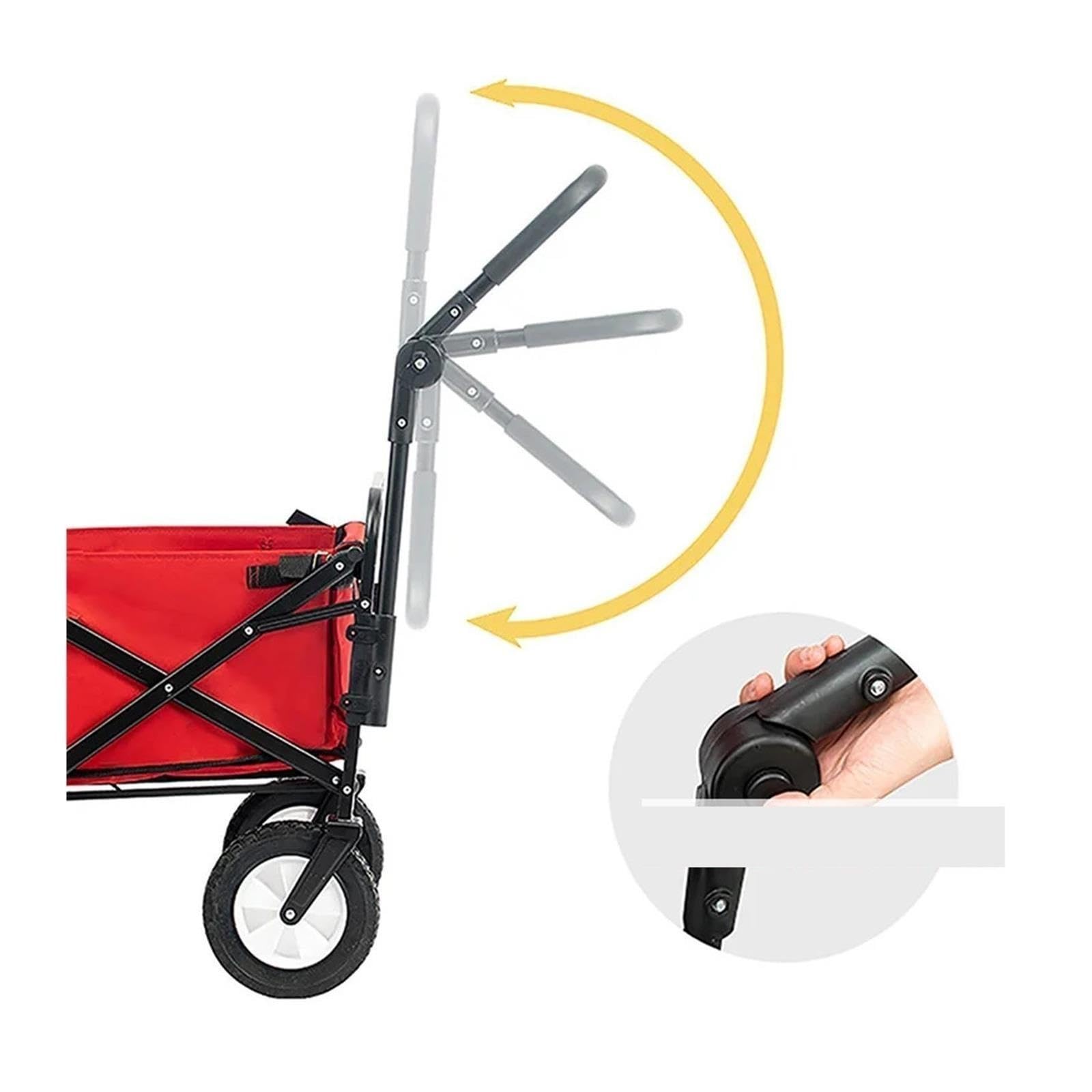Asa Telescópica Asa de Empuje for Carrito Plegable