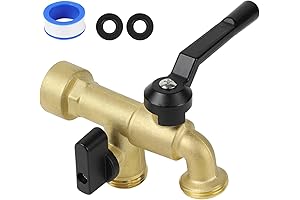 2-in-1 Outdoor Water Fountain Faucet