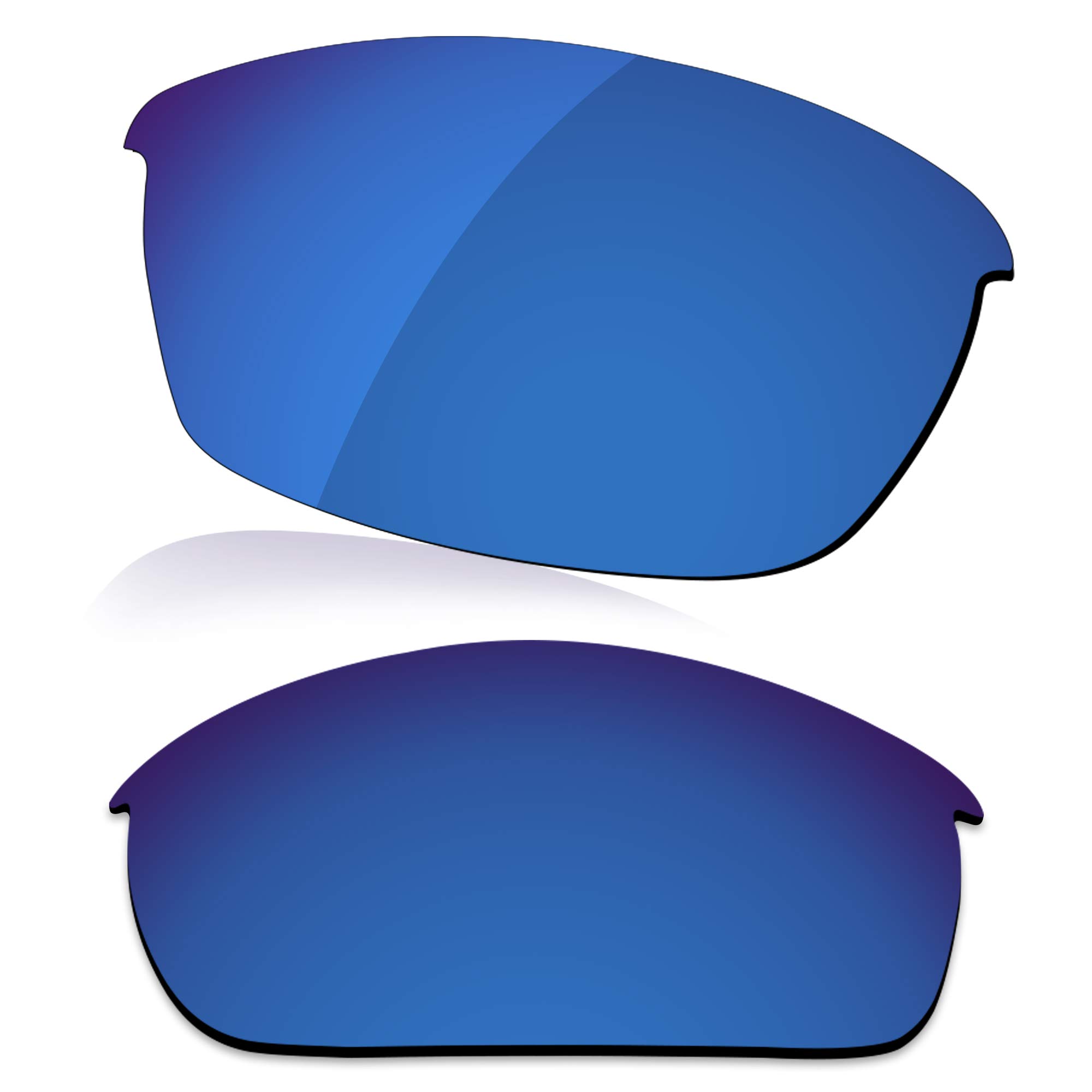 Lenzreborn Men's Navy Blue - Polarized Mirrored Polarized Lens Replacet For Oakley Bottlecap Sunglass