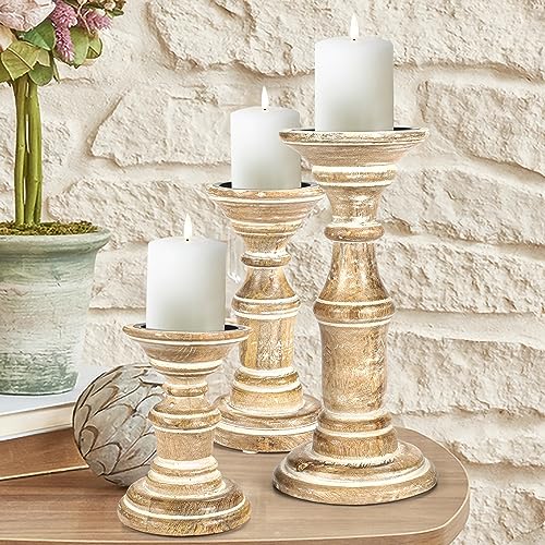 Candle Holder Stand Wooden, Pillar Candle Holders, Unity Candle Holders,