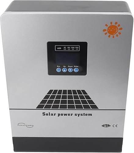 Miniatura 5 de Inversor solar de 5KW con controlador MPPT, conversión de energía eficiente para carga de red, conexión paralela trifásica, para el hogar, escuela,