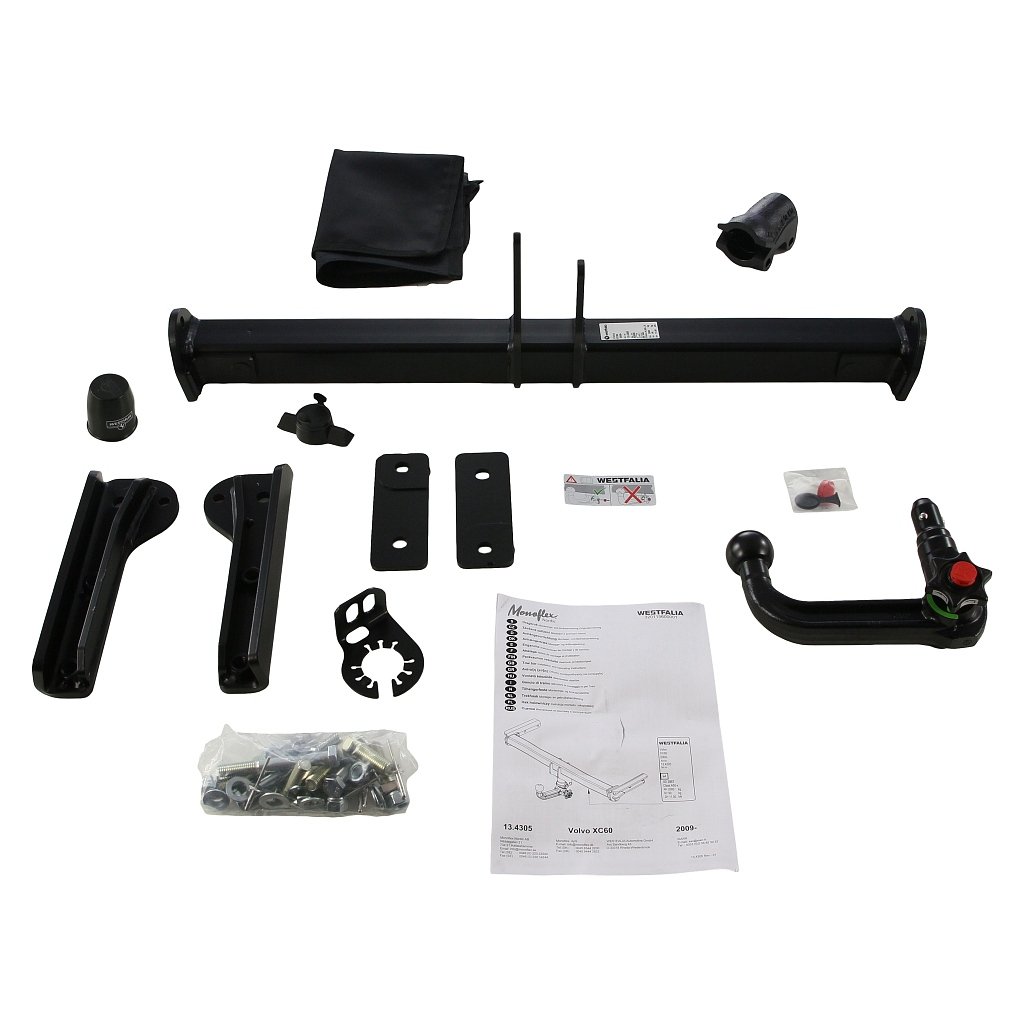 Westfalia 320064900113 Vertical Amovible Barre d'attelage