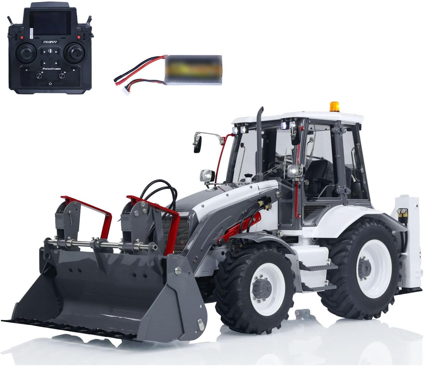 TOUCAN RC HOBBY LESU AOUE BL71 1/14 Hydraulic RC Backhoe Loader AOUE BL71 2 in 1 Excavator Model