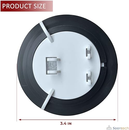 Miniatura 2 de Seentech WR17X11653 - Aleta de puerta dispensadora compatible con refrigeradores GE Kenmore - Repalces AP3672582, 1032671, WR17X11653, WR17X3093,