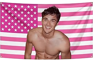 TeLOni American Flag Tapestry Featuring Jacob Elordi
