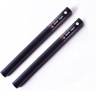 EricX Light 2 PCS 1/2 Inch X 6 Inch Ferrocerium Rod Flint Fire Starter, Super Thick Rod Provide You A Decent Shower of Sparks, Drilled A Lanyard Hold Great for DIY Your Own Survival Kit