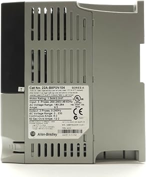 22A-B8P0N104 PowerFlex 4 AC Drive 240V 1.5KW VFD Sealed in Box
