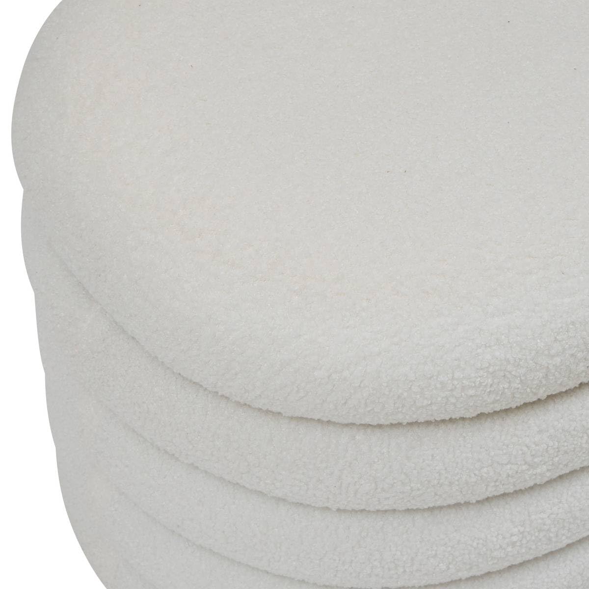 Atmosphera - Banc Coffre Giulia Blanc 110x46cm