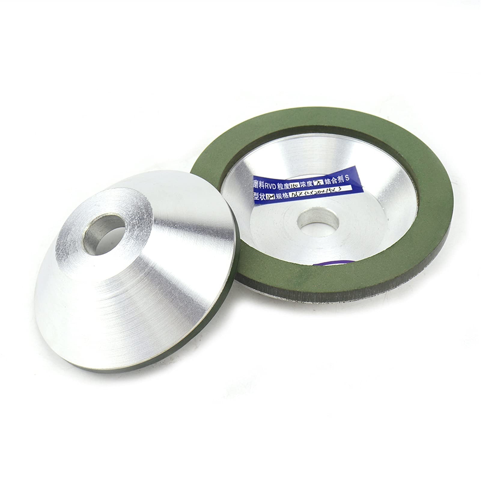 Koło diamentowe, 1 szt. 100 mm/125 mm diamentowa tarcza szlifierska do ostrzenia noży z węglika spiekanego, gradacja 150/180/240/320/400/600(125x32x10x3mm,600)