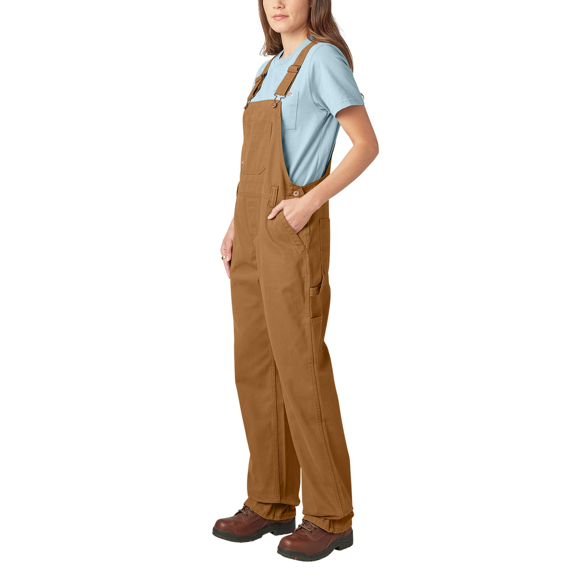 Dickies Bib Overall Pantalones cortos con peto Mujer (Pack de 1)