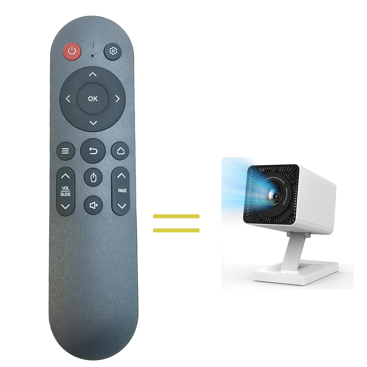 Amazon.co.jp: RUOYINKEリモコン。Maypug P3 Miniプロジェクターに対応