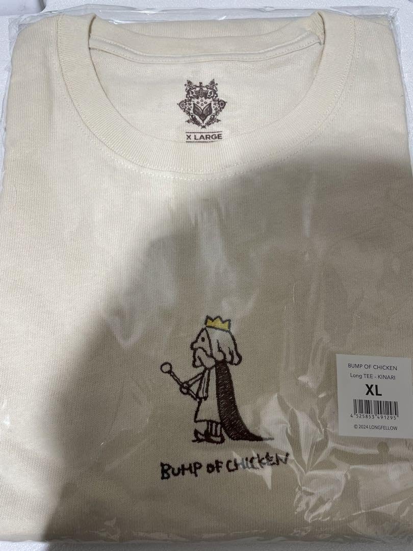 BUMP OF CHICKEN 王様　ホームシック衛生 ロンT  Lサイズ Amazon.co.jp: XL BUMP OF CHICKEN ホームシック衛星 グッズ