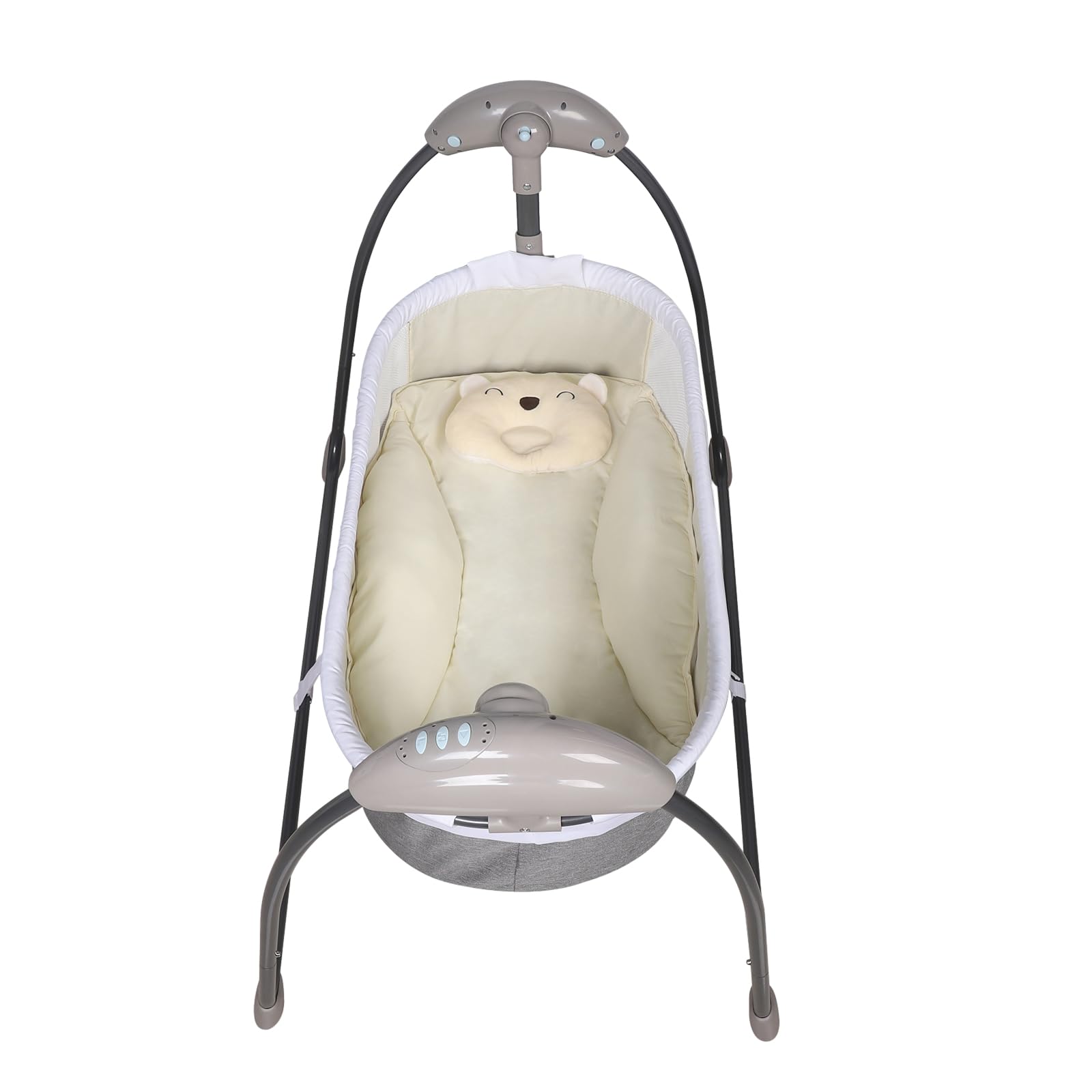 Elektrische Babywiege mit Schaukelfunktion tragbares Schaukelbett für Babys zum Einsatz zu Hause und auf Reisen