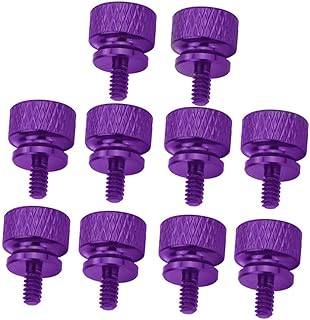 UKCOCO 10PCS Computer Chassis Thumbscrews Computer Chassis Screw Thumb Screw Accessories Computer Case Screws cabinet thumb Chassis computer hard disk screw Knurled by hand