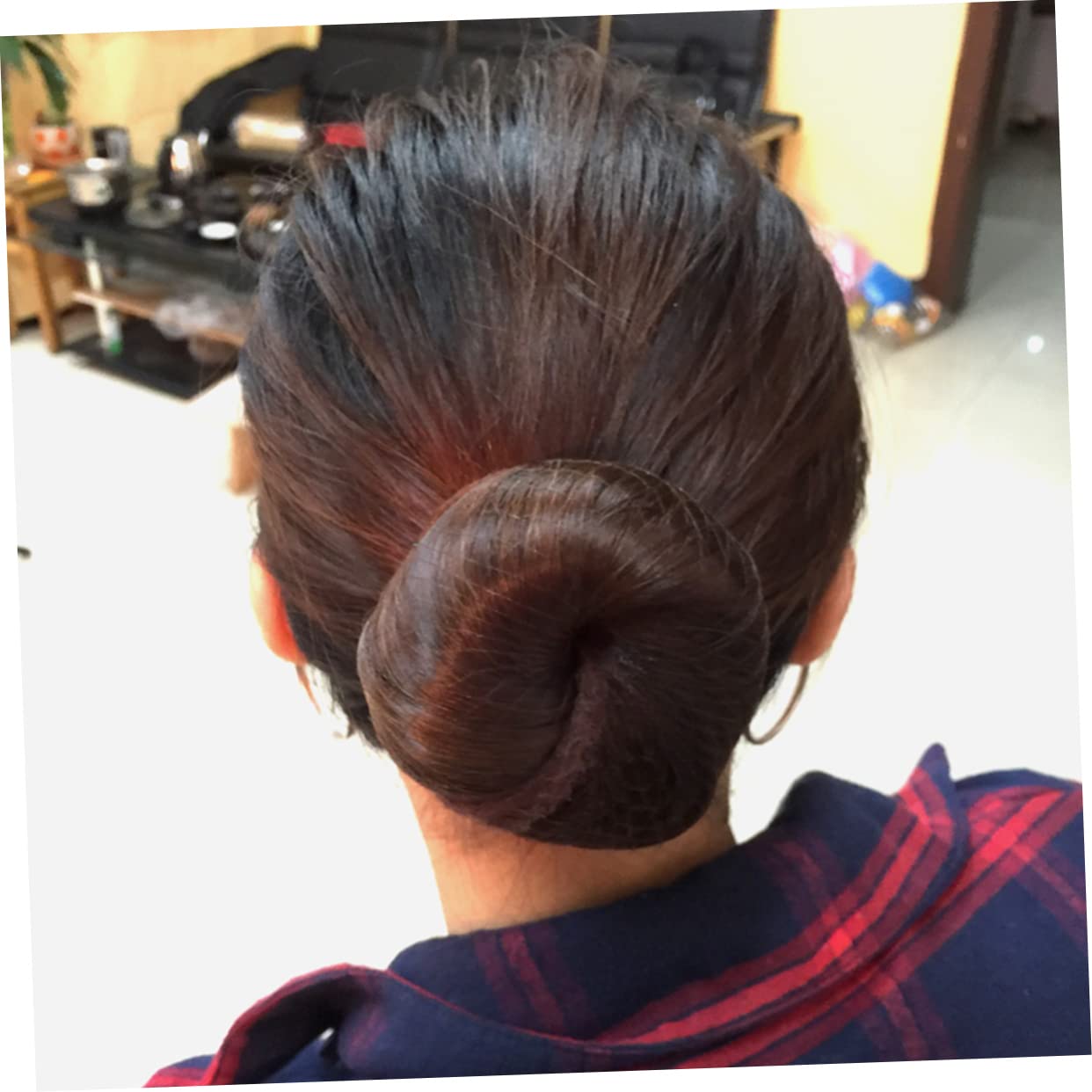 Housoutil 300pièces Filets à Cheveux Invisibles Maille Pour Perruques Et De Mariée