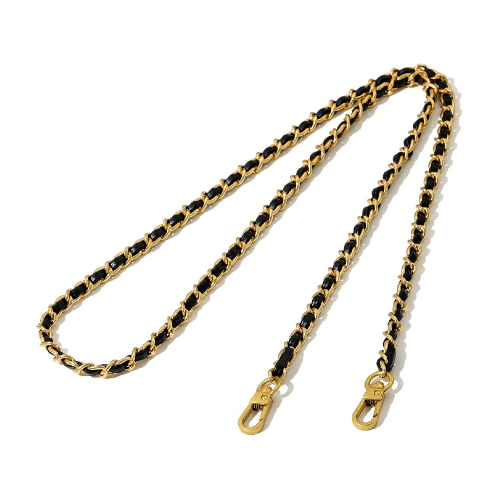 Amazon.co.jp: [masamilk] チェーンストラップ バッグ用 ブラックPU