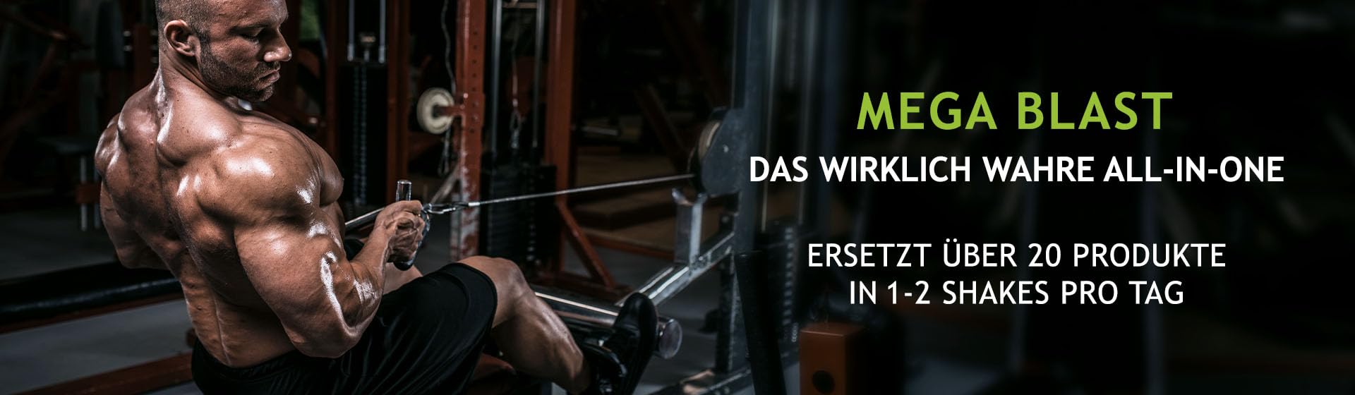 SRS Muscle - Mega Blast XL, 1.900 g, Red Berry | Complete All-in-one Master Stack | ersetzt über 20 Einzelprodukte | deutsche Premiumqualität