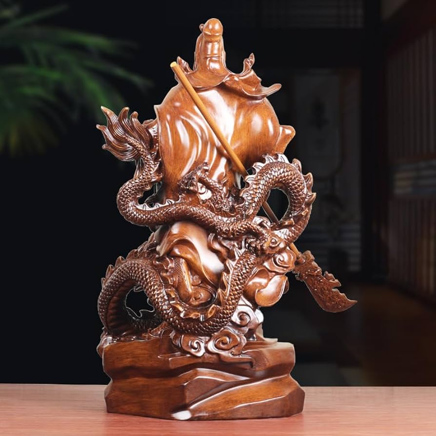 武聖関羽人物像 文房置物·案頭  鎮宅辟邪 開運風水 招財  工芸品 武聖関羽人物像 文房置物·案頭 鎮宅辟邪 開運風水 招財 工芸品