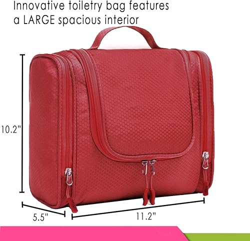 Miniatura 3 de bago Neceser de viaje para mujeres y hombres  Bolsa grande impermeable para artículos de tocador para baño y bolsa de viaje para organizador de