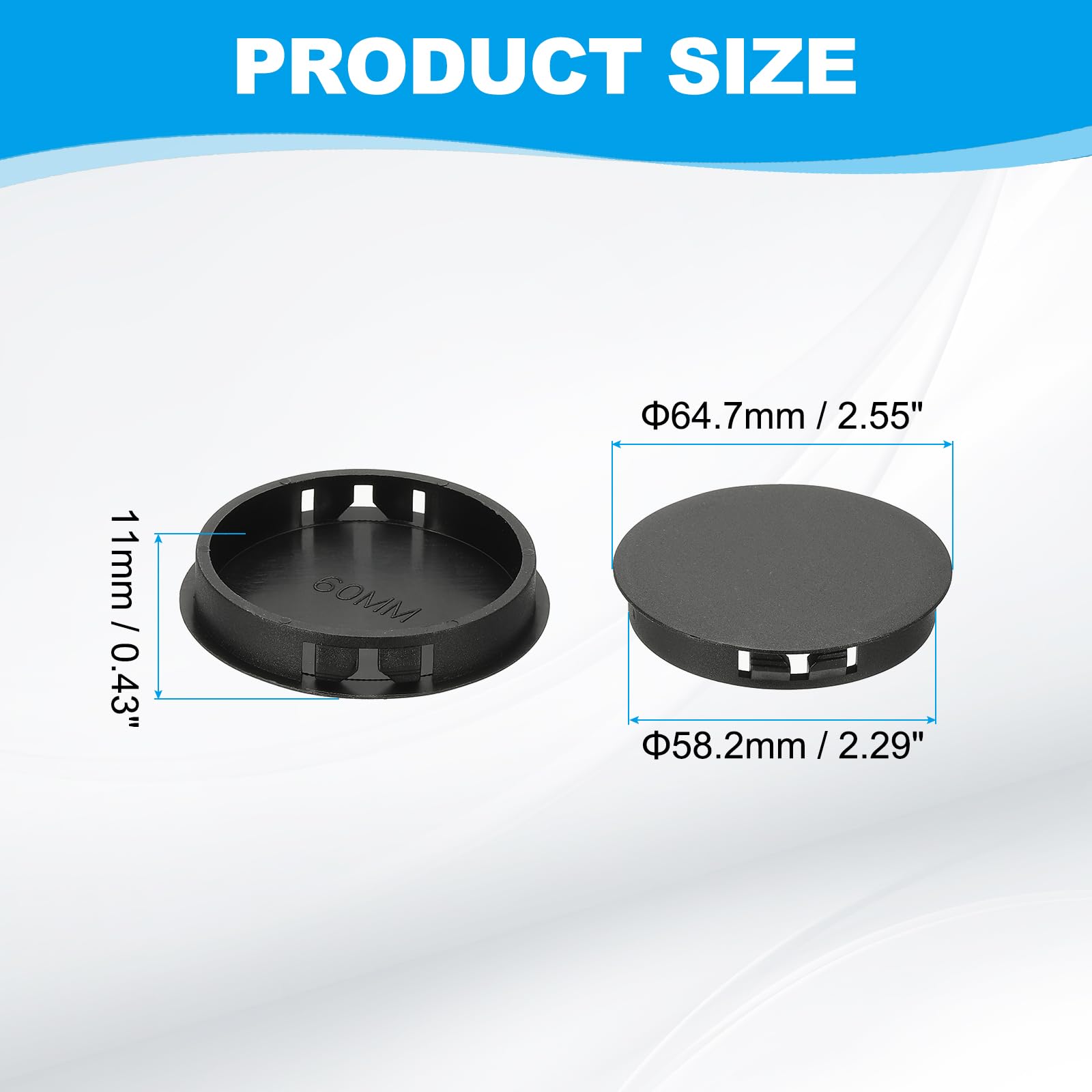 PATIKIL Plastic Hole Plugs - Image 2
