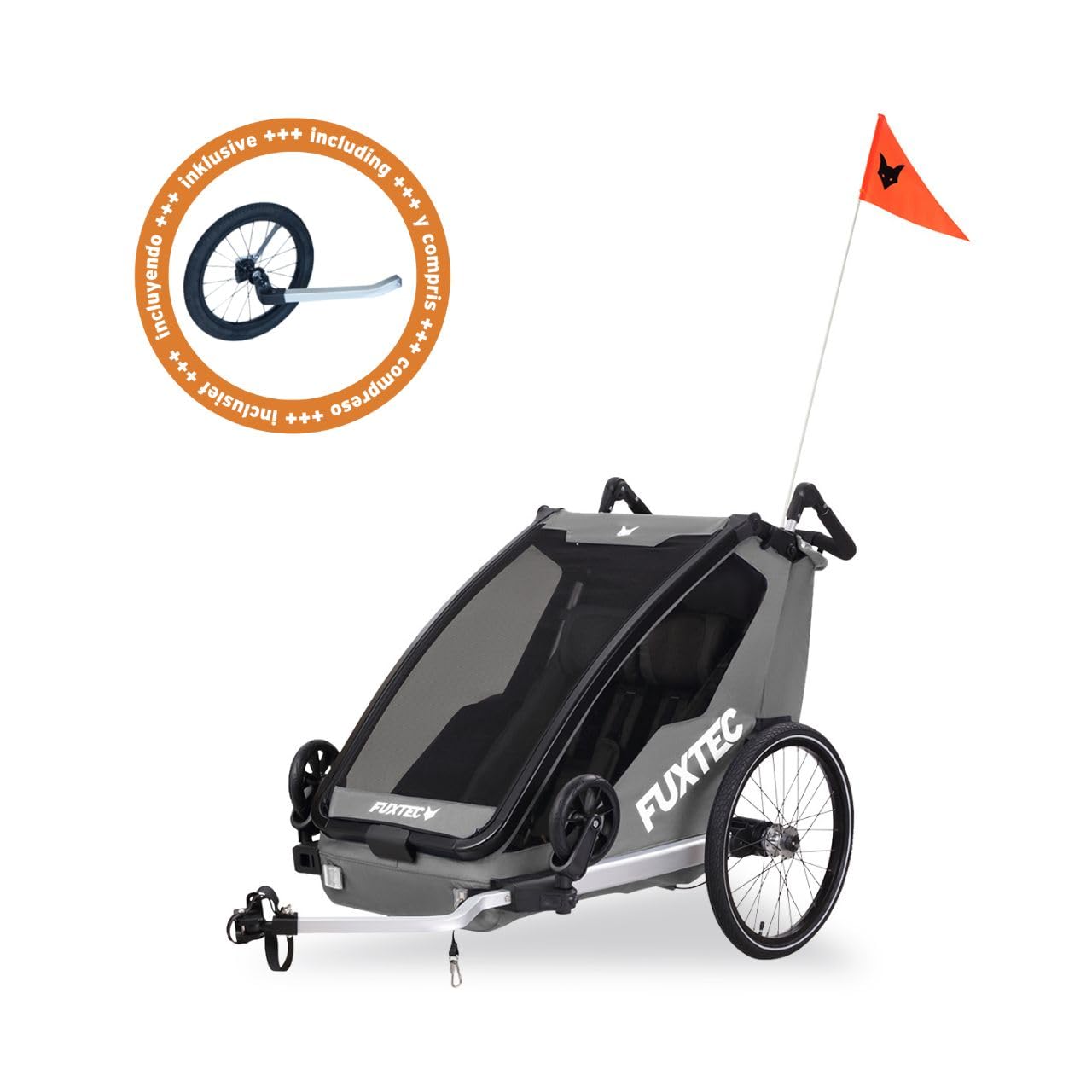 Remorque à vélo FUXTEC Sport Cruiser