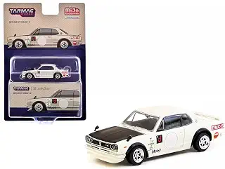 ターマックワークス 1/64 日産 スカイライン 2000 GT-R (KPGC10) ホワイト Tarmac Works Skyline MiJo限定 ミニカー [並行輸入品]