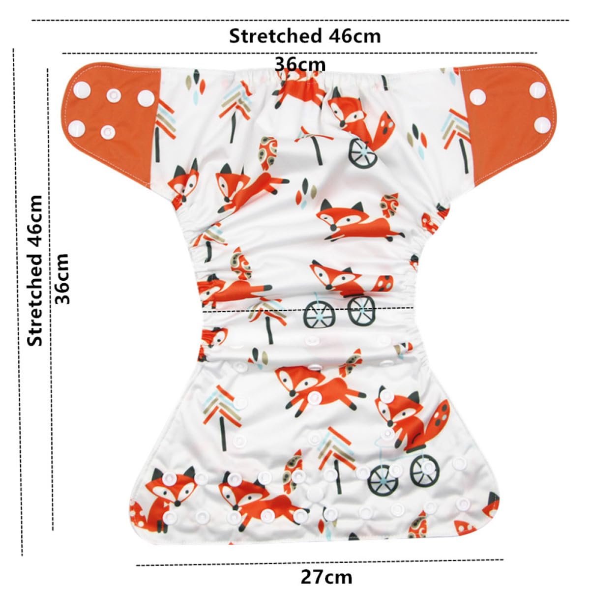 Toddmomy Babywindeln Praktische und Bequeme Trainingshosen für Neugeborene 4 Stück-pack aus Polyester für Täglichen Gebrauch zu Hause