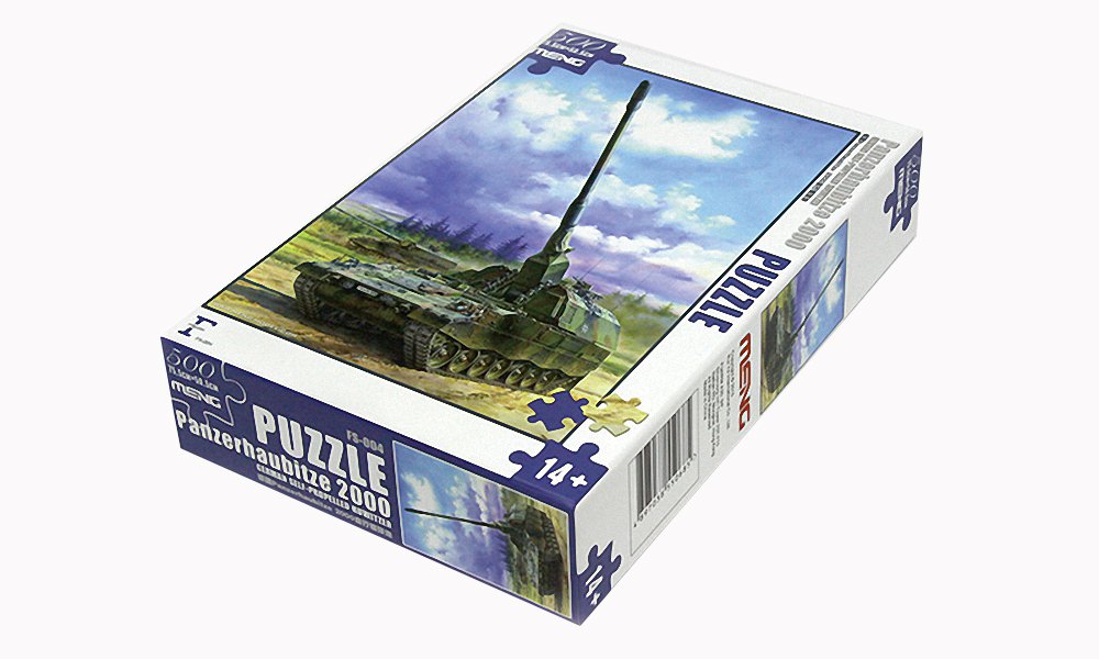 MENG"German Panzerhaubitze 2000 Self-Propelled Howitzer Model" Puzzle (500-Piece, Multi-Colour)