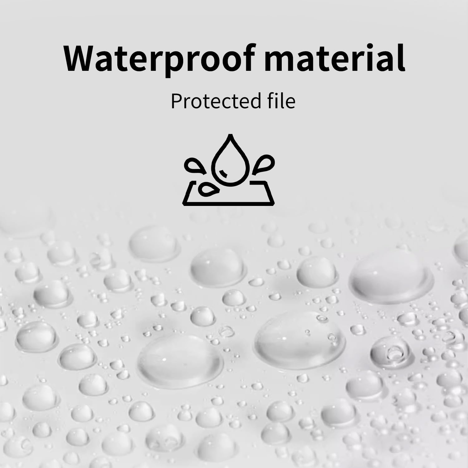 Paquete de 10 Carpetas Archivadoras, Portadocumentos de Plástico Transparente A4 para Archivos, Sobres de Documentos, Carteras con Bolsillo